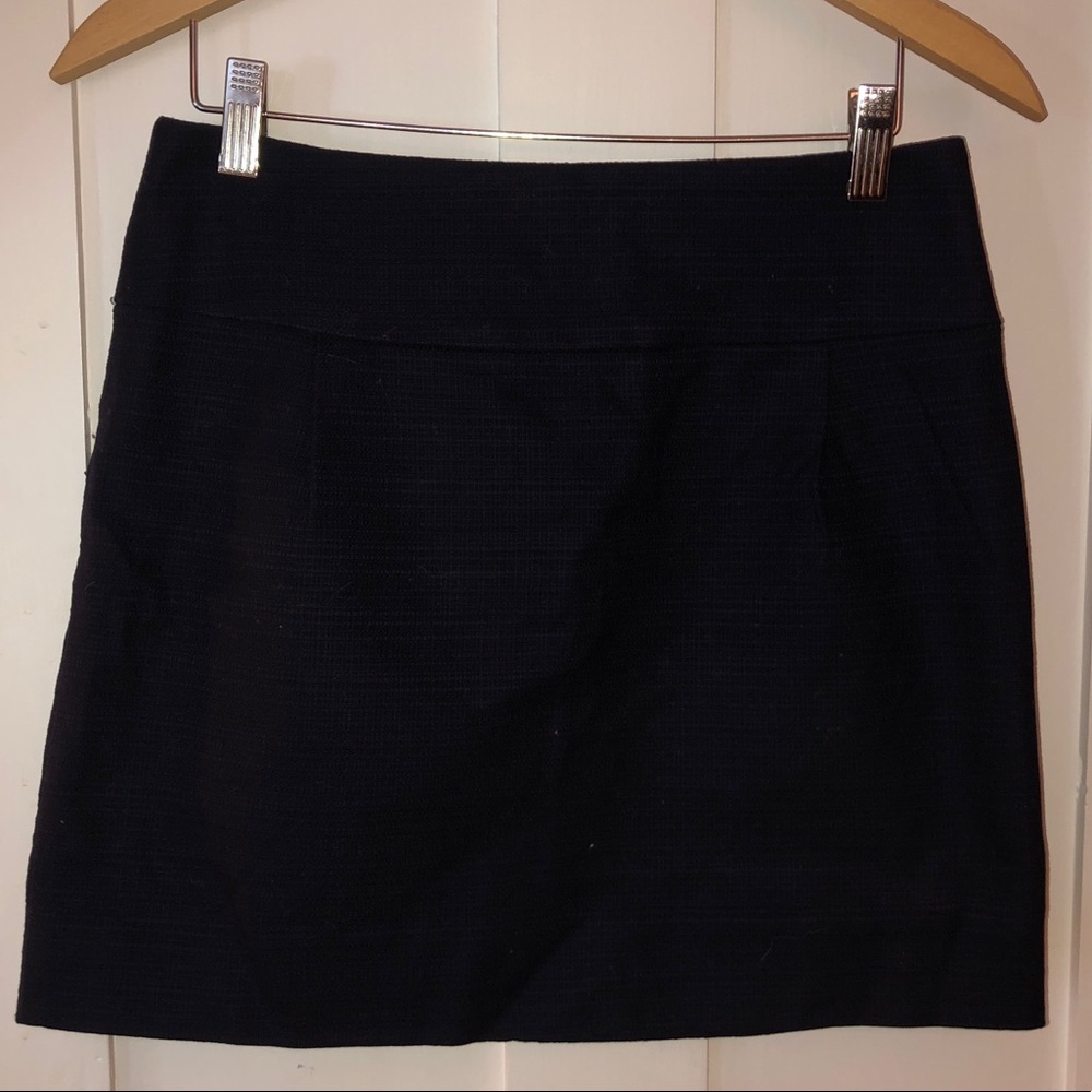 J. Crew Navy Skirt